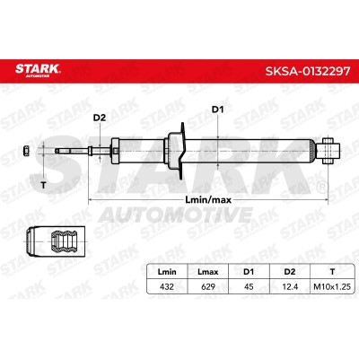 Amortyzator Stark SKSA-0132297 SKSA-0132297 - foto 3