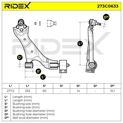 Wahacz RIDEX 273C0633 273C0633 - foto 8