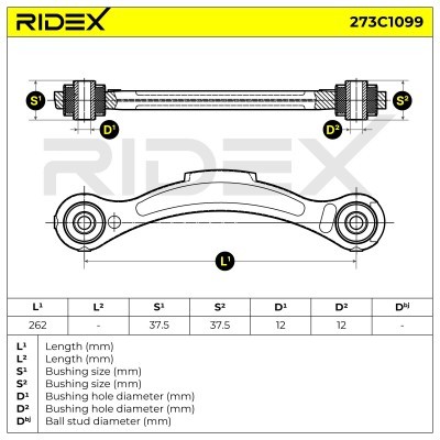 Wahacz RIDEX 273C1099 273C1099 - foto 5