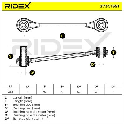 Wahacz RIDEX 273C1591 273C1591 - foto 6