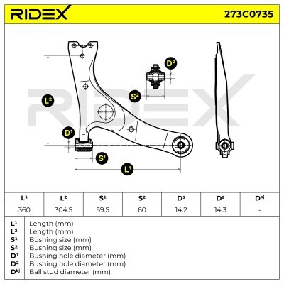 Wahacz RIDEX 273C0735 273C0735 - foto 5