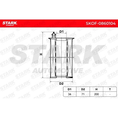 Filtr Oleju Stark SKOF-0860104 SKOF-0860104 - foto 6