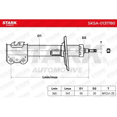 Amortyzator Stark SKSA-0131780 SKSA-0131780 - foto 3
