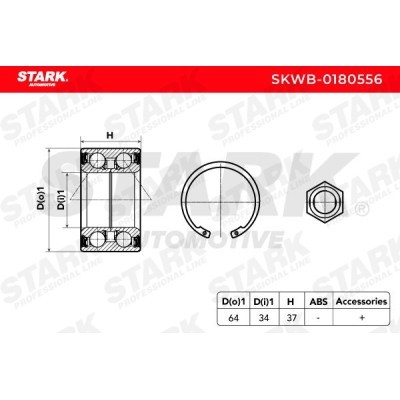 Łożysko Koła Stark SKWB-0180556 SKWB-0180556 - foto 2