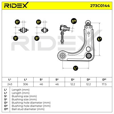 Wahacz RIDEX 273C0144 273C0144 - foto 4