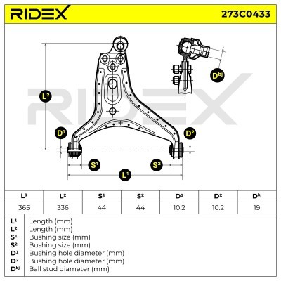 Wahacz RIDEX 273C0433 273C0433 - foto 6