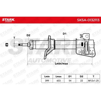 Amortyzator Stark SKSA-0132113 SKSA-0132113 - foto 3
