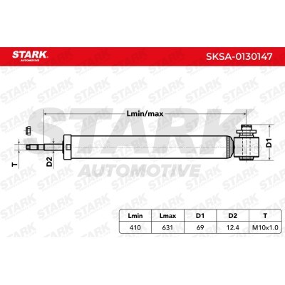 Amortyzator Stark SKSA-0130147 SKSA-0130147 - foto 3