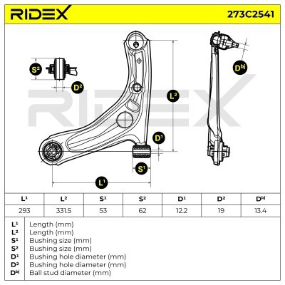Wahacz RIDEX 273C2541 273C2541 - foto 8