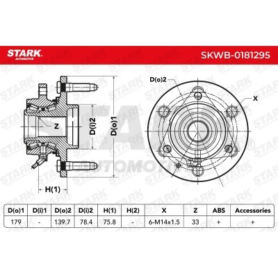 Łożysko Koła Stark SKWB-0181295 SKWB-0181295 - foto 6