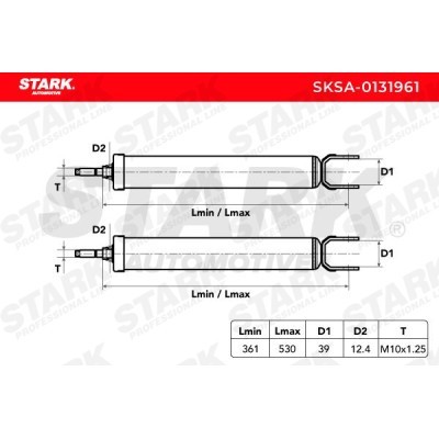 Amortyzator Stark SKSA-0131961 SKSA-0131961 - foto 6