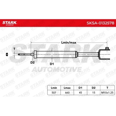 Amortyzator Stark SKSA-0132578 SKSA-0132578 - foto 6