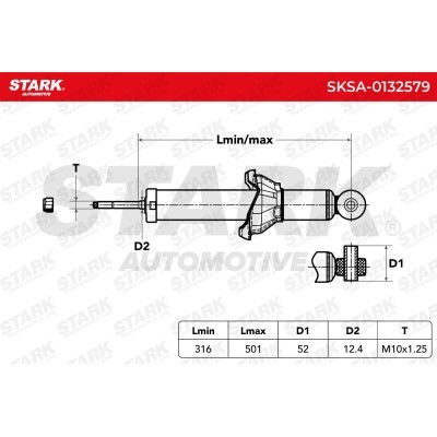 Amortyzator Stark SKSA-0132579 SKSA-0132579 - foto 6