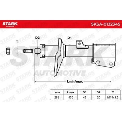 Amortyzator Stark SKSA-0132345 SKSA-0132345 - foto 3