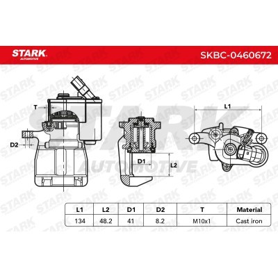 Zacisk Hamulcowy Stark SKBC-0460672 SKBC-0460672 - foto 5