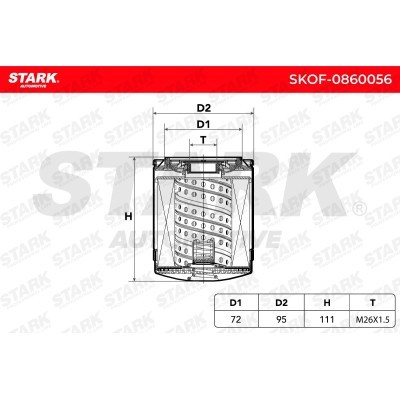 Filtr Oleju Stark SKOF-0860056 SKOF-0860056 - foto 6