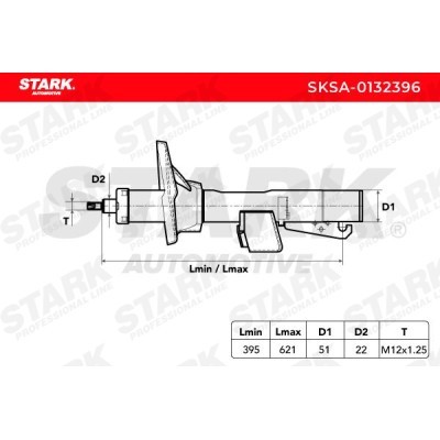 Amortyzator Stark SKSA-0132396 SKSA-0132396 - foto 6