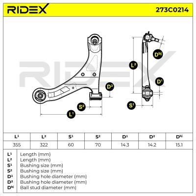 Wahacz RIDEX 273C0214 273C0214 - foto 8