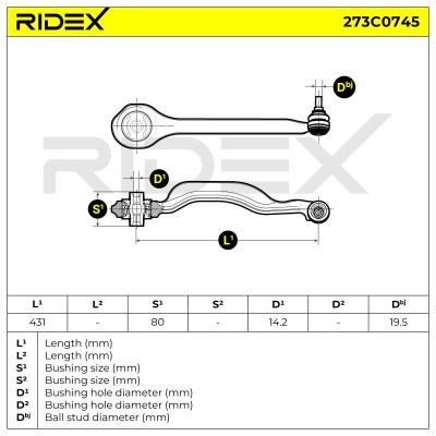 Wahacz RIDEX 273C0745 273C0745 - foto 5
