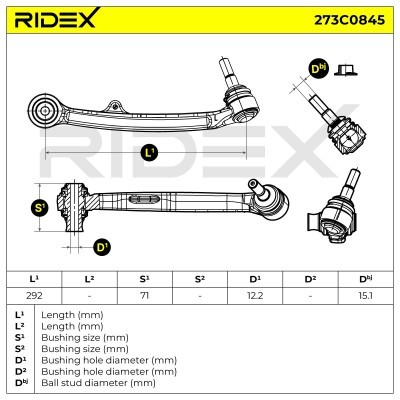 Wahacz RIDEX 273C0845 273C0845 - foto 8