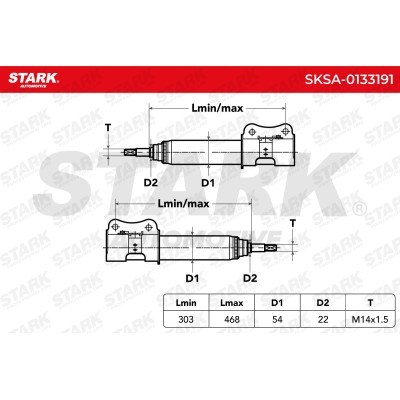 Amortyzator Stark SKSA-0133191 SKSA-0133191 - foto 7