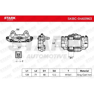 Zacisk Hamulcowy Stark SKBC-0460963 SKBC-0460963 - foto 6