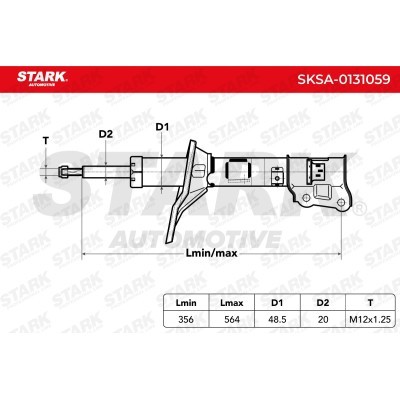 Amortyzator Stark SKSA-0131059 SKSA-0131059 - foto 3