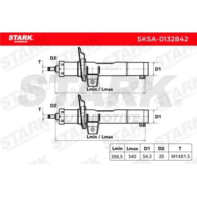 Amortyzator Stark SKSA-0132842 SKSA-0132842 - foto 4