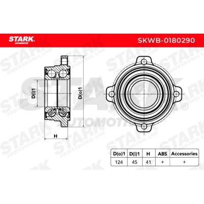 Łożysko Koła Stark SKWB-0180290 SKWB-0180290 - foto 7