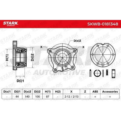 Łożysko Koła Stark SKWB-0181348 SKWB-0181348 - foto 6