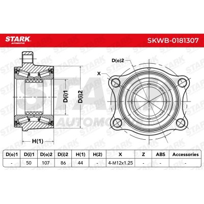 Łożysko Koła Stark SKWB-0181307 SKWB-0181307 - foto 5
