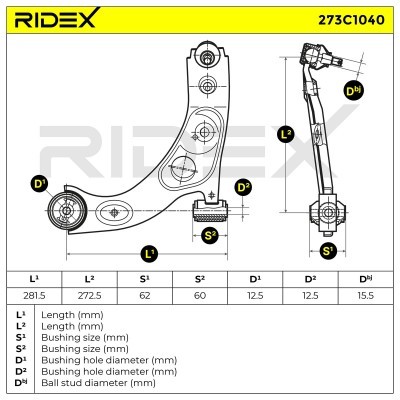 Wahacz RIDEX 273C1040 273C1040 - foto 7