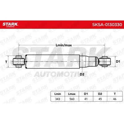Amortyzator Stark SKSA-0130330 SKSA-0130330 - foto 4