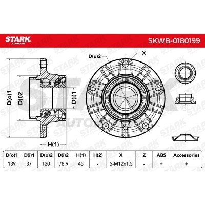 Łożysko Koła Stark SKWB-0180199 SKWB-0180199 - foto 4
