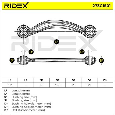 Wahacz RIDEX 273C1501 273C1501 - foto 7