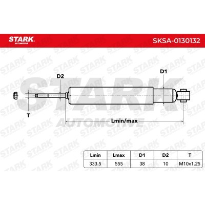 Amortyzator Stark SKSA-0130132 SKSA-0130132 - foto 3