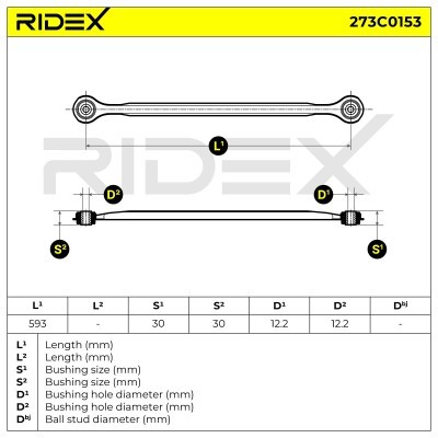 Wahacz RIDEX 273C0153 273C0153 - foto 4