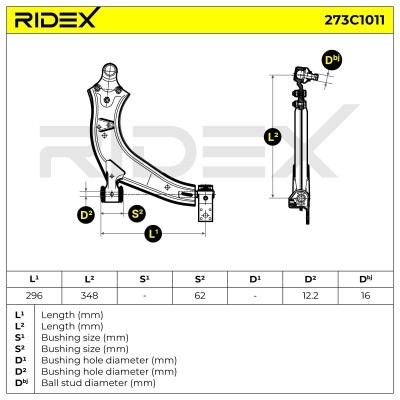 Wahacz RIDEX 273C1011 273C1011 - foto 5