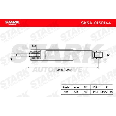 Amortyzator Stark SKSA-0130144 SKSA-0130144 - foto 4