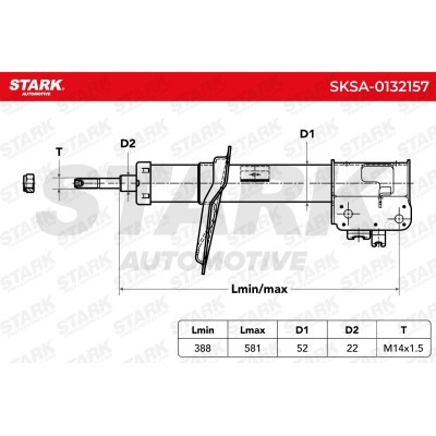 Amortyzator Stark SKSA-0132157 SKSA-0132157 - foto 6