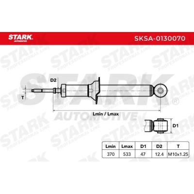 Amortyzator Stark SKSA-0130070 SKSA-0130070 - foto 3