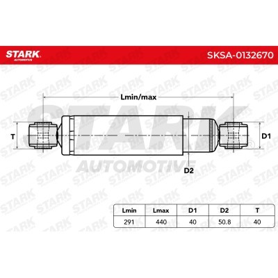 Amortyzator Stark SKSA-0132670 SKSA-0132670 - foto 4