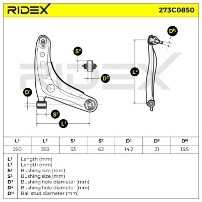 Wahacz RIDEX 273C0850 273C0850 - foto 6