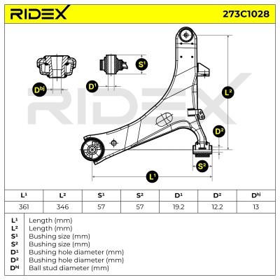 Wahacz RIDEX 273C1028 273C1028 - foto 8
