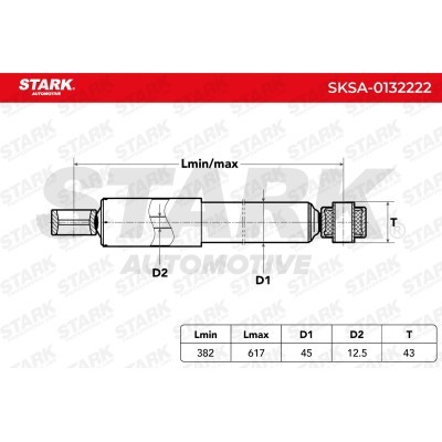 Amortyzator Stark SKSA-0132222 SKSA-0132222 - foto 3