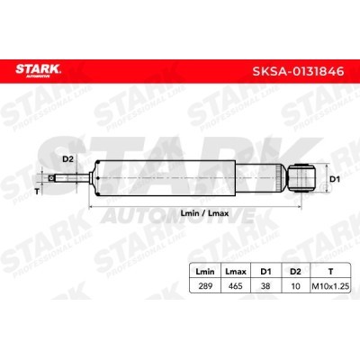 Amortyzator Stark SKSA-0131846 SKSA-0131846 - foto 4