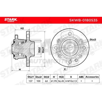 Łożysko Koła Stark SKWB-0180535 SKWB-0180535 - foto 4