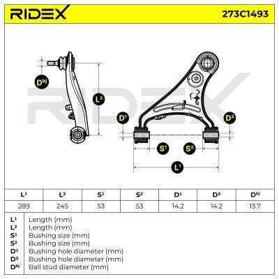 Wahacz RIDEX 273C1493 273C1493 - foto 6