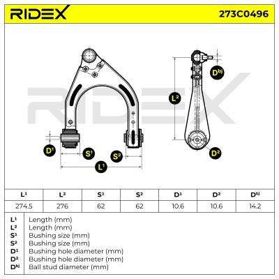 Wahacz RIDEX 273C0496 273C0496 - foto 5
