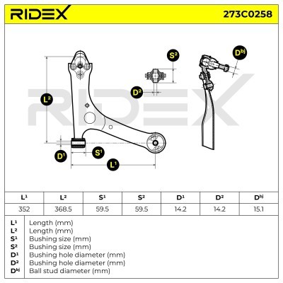 Wahacz RIDEX 273C0258 273C0258 - foto 5